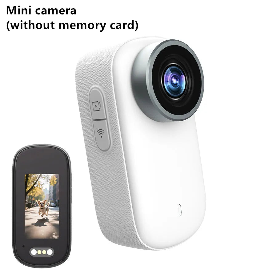 4K Pixel Cat and Dog Pet Camera, Mini Thumb Camera, Outdoor Bicycle Camera, Motorcycle Wide-Angle Camera, Portable Helmet Camera