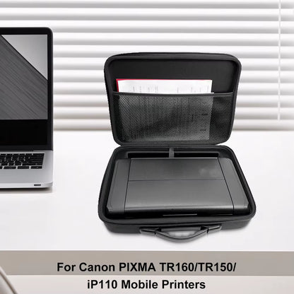 For Canon PIXMA Tr160/Tr150/Ip110 Hard Travel Case Shockproof Portable Printer Storage Bag Waterproof Small Printer Protect Box