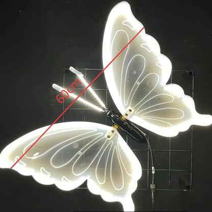 LED Butterflies (Automatic Opening-Closing, Realistic Light-Up Wings) | Perfect Decor for Weddings, Parties, Christmas