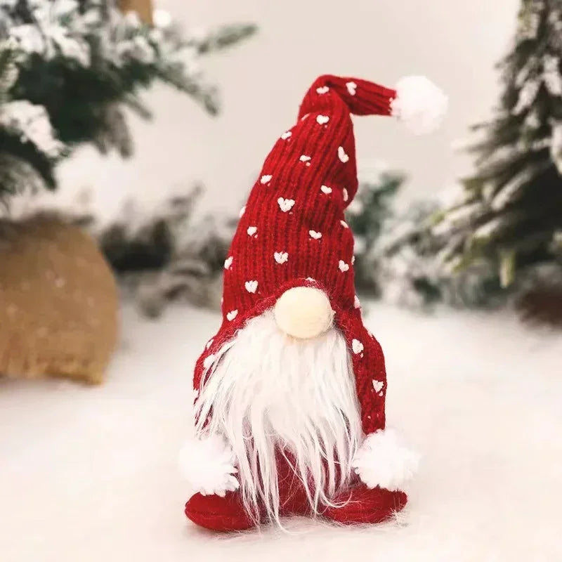 Christmas Doll Gnomes Plush Santa XMAS Gonk Dwarf Elf Decoration Gifts Ornaments Suitable Shop Windows Indoor Outdoor Wholesale