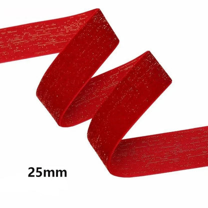 5m Christmas Decoration Red Ribbon Artificial Home Room Decor Christmas Tree Pendant For New Year Cake Craft Gifts Box Accessory