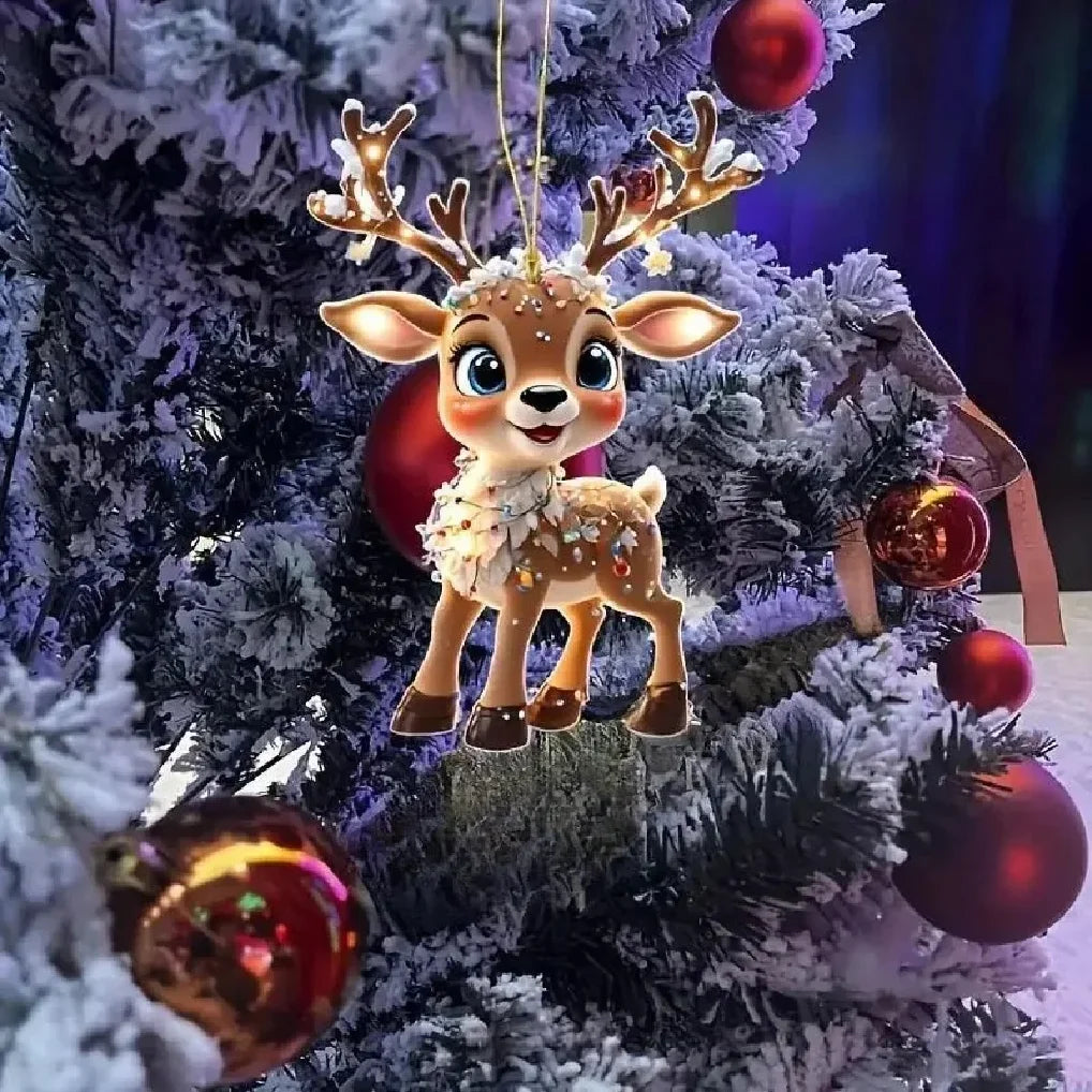 Christmas Decoration Deer Xmas Tree Elk Ornament Home Decor Reindeer Merry Christmas Gift Natal Navidad Noel New Year 2026