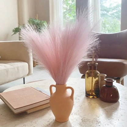 1/5/10/30pcs Artificial Flowers Artificial Pampas Grass High Quality Bouquet  Vase Decorations Wedding Decoration Room Decor