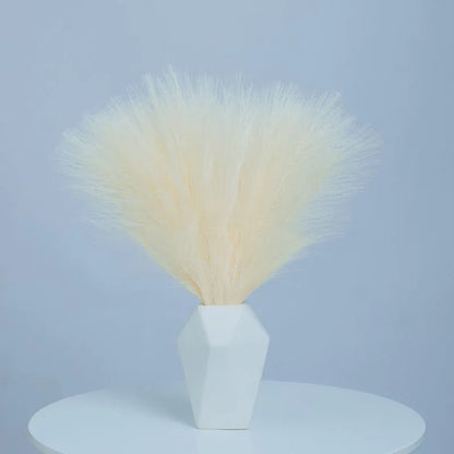 1/5/10/30pcs Artificial Flowers Artificial Pampas Grass High Quality Bouquet  Vase Decorations Wedding Decoration Room Decor