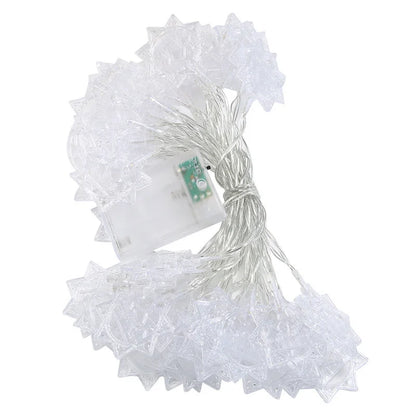 2M 10Lights Eid Mubarak Moon Star Castle Light String Ramadan Kareem Colorful Lights Islamic Muslim Eid Party Decor Lamp String