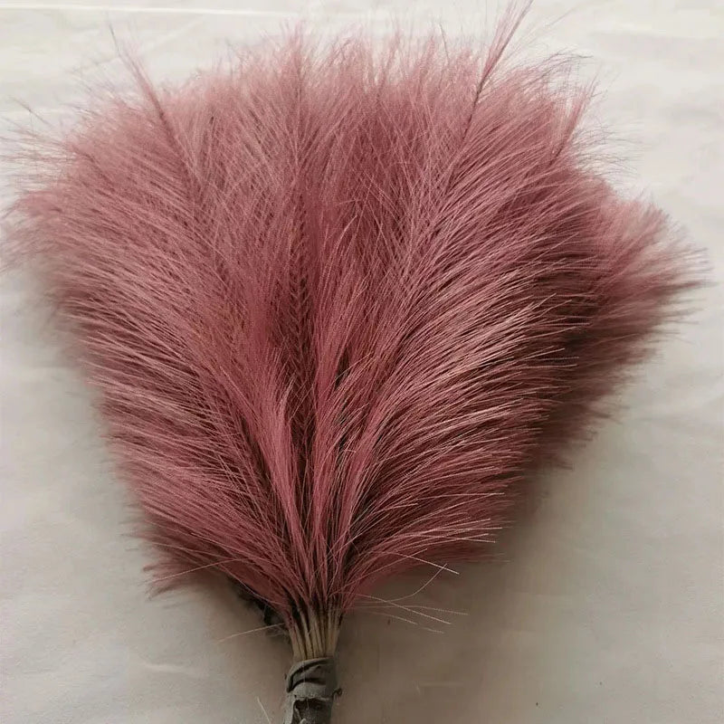 1/5/10/30pcs Artificial Flowers Artificial Pampas Grass High Quality Bouquet  Vase Decorations Wedding Decoration Room Decor